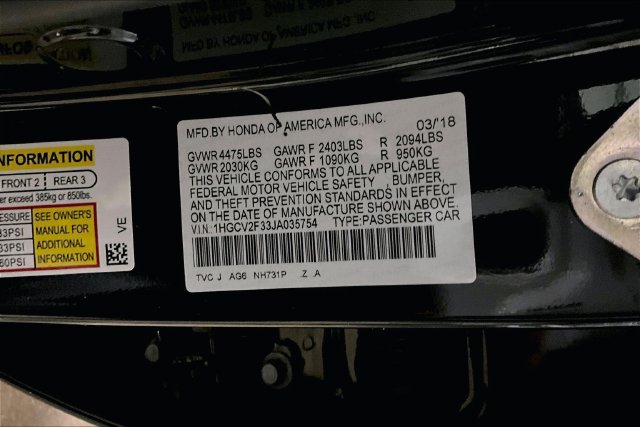 Used 2018 Honda Accord Sport image 33