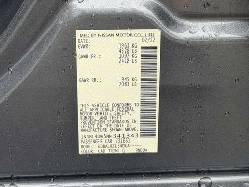 Used 2022 Nissan Altima 2.5 SV FWD image 25