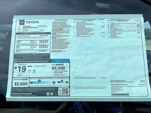 New 2026 Toyota Tundra SR5 AWD/4WD image 21