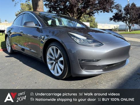 Used 2018 Tesla Model 3 Long Range AWD/4WD image 1