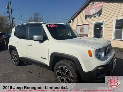 Used 2016 Jeep Renegade Limited AWD/4WD image 1