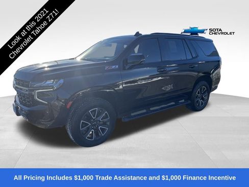 Used 2021 Chevrolet Tahoe Z71 w/ Z71 Off-Road Package image 1
