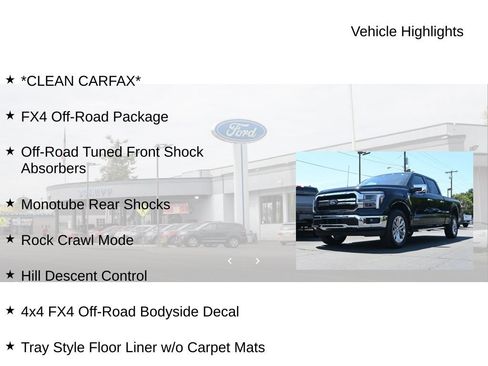 Used 2025 Ford F150 Lariat w/ Equipment Group 501A Mid AWD/4WD image 19