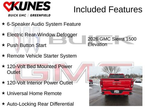 New 2026 GMC Sierra 1500 Elevation w/ Elevation Premium Package AWD/4WD image 4