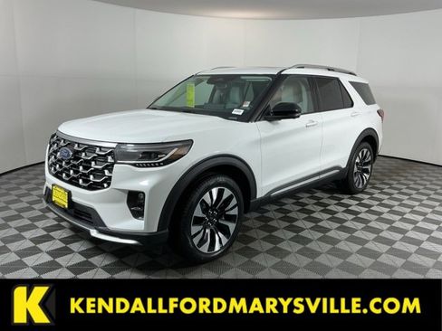 New 2026 Ford Explorer Platinum w/ LUX Leather Package image 1