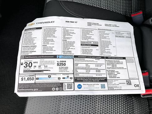 New 2026 Chevrolet Trax LT w/ Driver Confidence Package FWD image 14