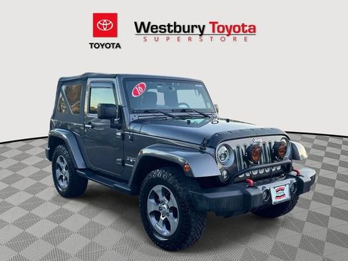 Used 2016 Jeep Wrangler Sahara w/ Connectivity Group AWD/4WD image 1