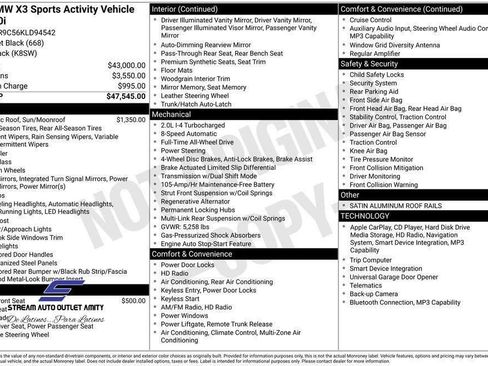 Used 2019 BMW X3 xDrive30i image 50