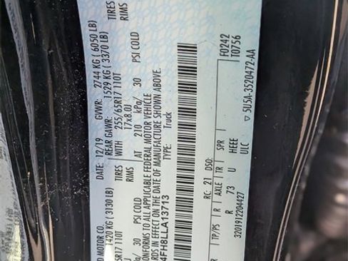 Used 2020 Ford Ranger Lariat w/ Equipment Group 501A Mid image 40