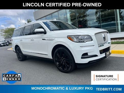 Certified 2024 Lincoln Navigator L Reserve AWD/4WD image 1