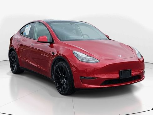 Used 2021 Tesla Model Y Long Range AWD/4WD image 3