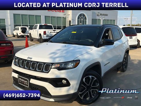 Used 2024 Jeep Compass Limited AWD/4WD image 1