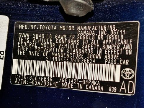 Used 2011 Toyota Corolla LE image 51