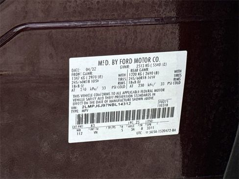 Used 2022 Lincoln Nautilus FWD image 41