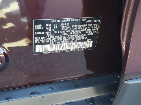 Used 2025 Subaru Outback Touring image 30