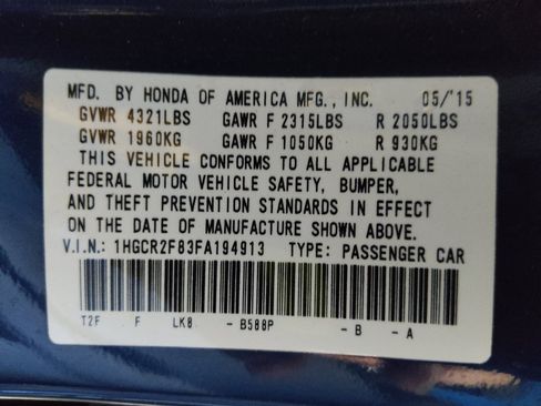 Used 2015 Honda Accord EX-L image 33