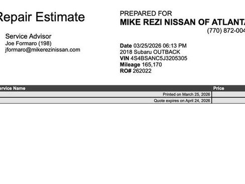 Used 2018 Subaru Outback 2.5i Limited image 4