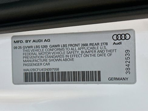 New 2025 Audi A5 2.0T Premium Plus image 31