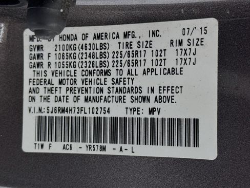 Used 2015 Honda CR-V EX-L image 31