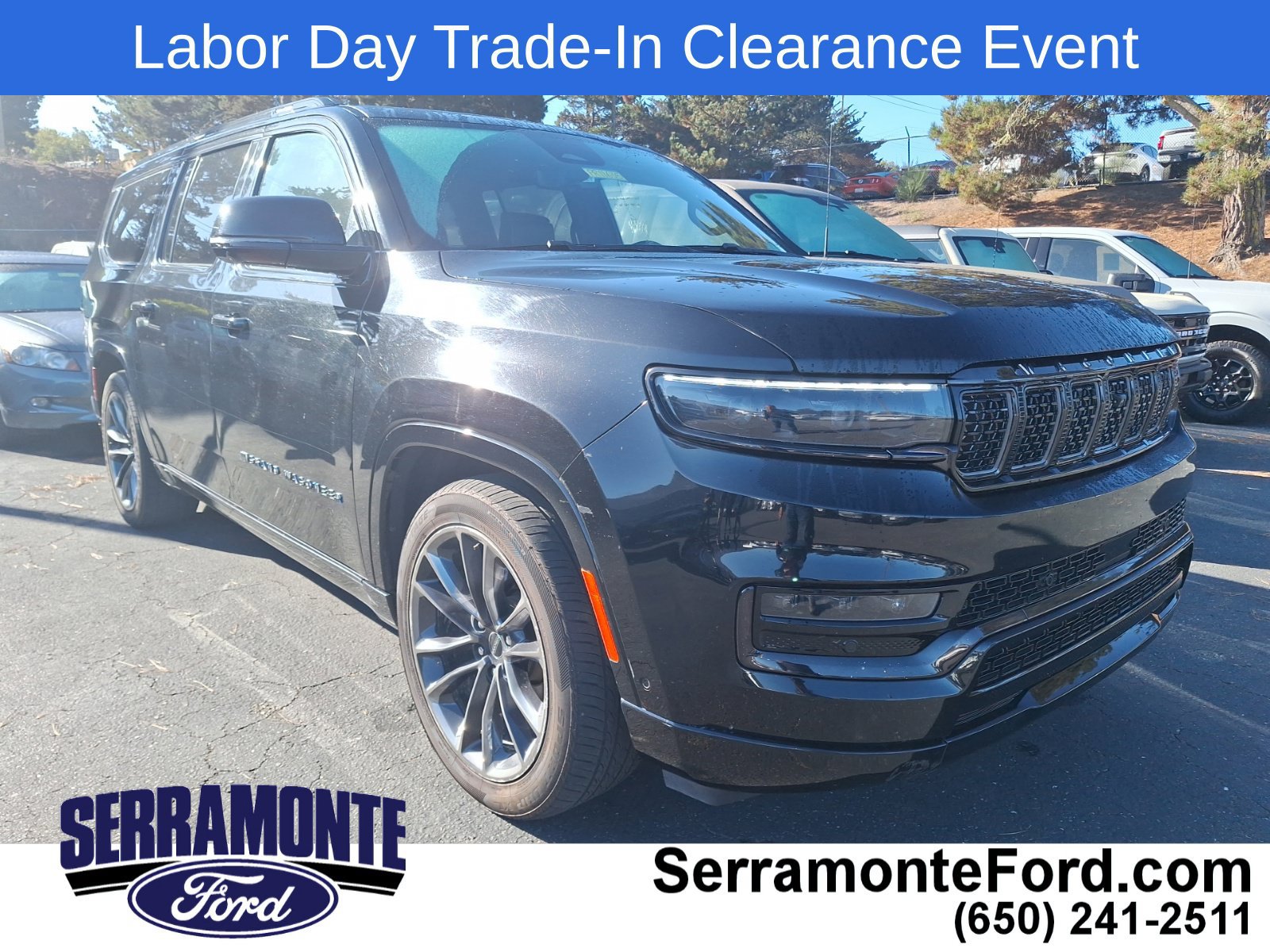 Used 2024 Jeep Grand Wagoneer L Series II w/ Quick Order Packagew 28T AWD/4WD image 1
