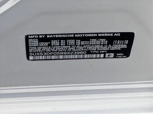 Used 2024 BMW X3 xDrive30i w/ M Sport Package image 27