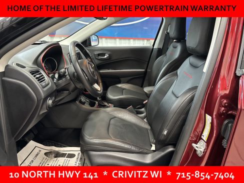 Used 2021 Jeep Compass Trailhawk AWD/4WD image 8