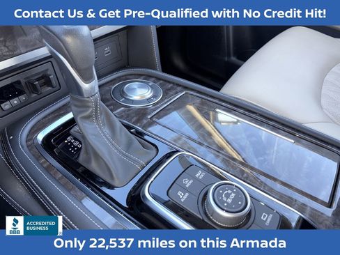 Certified 2024 Nissan Armada Platinum w/ Captain's Chairs Package image 22