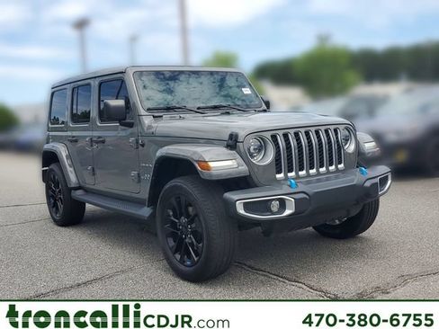 Used 2023 Jeep Wrangler Unlimited Sahara w/ Cold Weather Group AWD/4WD image 1