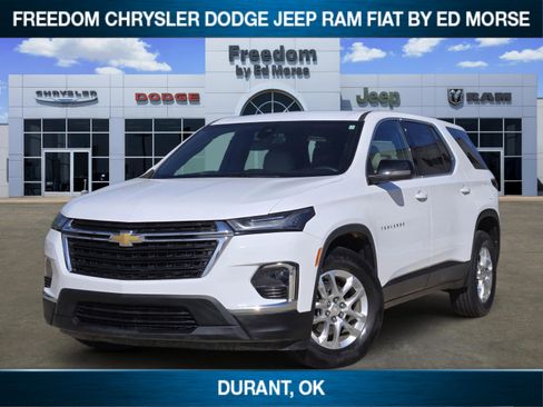 Used 2022 Chevrolet Traverse LS w/ LPO, Roadside Safety Package FWD image 1