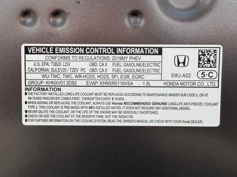 Used 2019 Honda Clarity Plug-In Hybrid image 24