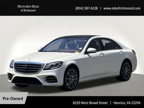 Certified 2019 Mercedes-Benz S 560 Sedan image 1