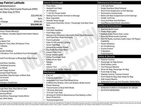 Used 2014 Jeep Patriot Latitude AWD/4WD image 31