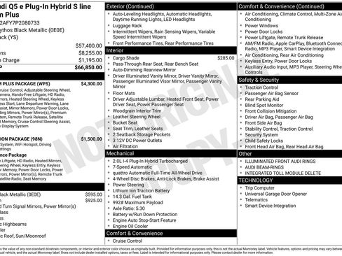 Certified 2023 Audi Q5 e Premium Plus w/ Premium Plus Package AWD/4WD image 30