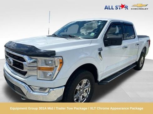 Used 2021 Ford F150 XLT w/ Equipment Group 301A Mid image 1