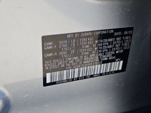Used 2024 Subaru Outback Wilderness AWD/4WD image 29