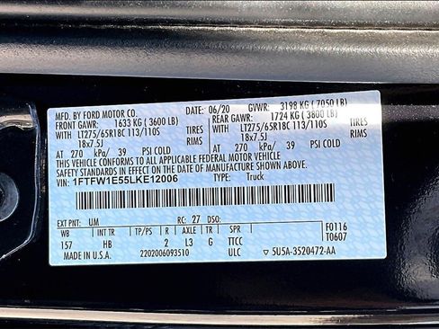 Used 2020 Ford F150 Lariat image 19