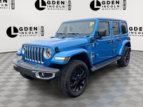 Used 2023 Jeep Wrangler Unlimited Sahara w/ Cold Weather Group image 1