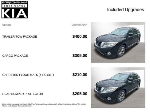 Used 2016 Nissan Pathfinder SL w/ Trailer Tow Package AWD/4WD image 4