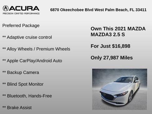 Used 2021 MAZDA MAZDA3 s image 6