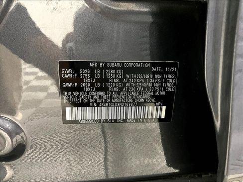 Used 2022 Subaru Outback Onyx Edition XT AWD/4WD image 19