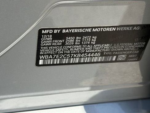 Used 2019 BMW 740i w/ Executive Package RWD image 26