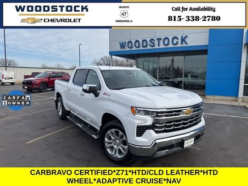 Certified 2025 Chevrolet Silverado 1500 LTZ w/ Z71 Off-Road Package AWD/4WD image 1