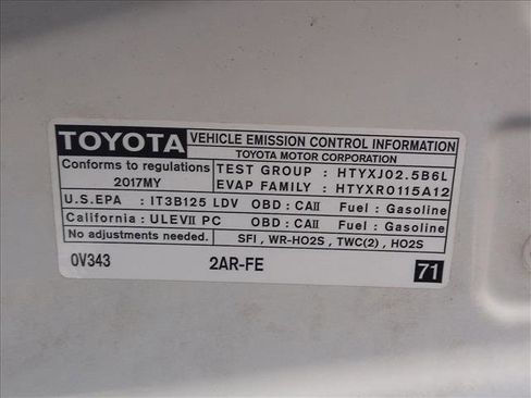 Used 2017 Toyota Camry XLE w/ Moonroof Package image 27