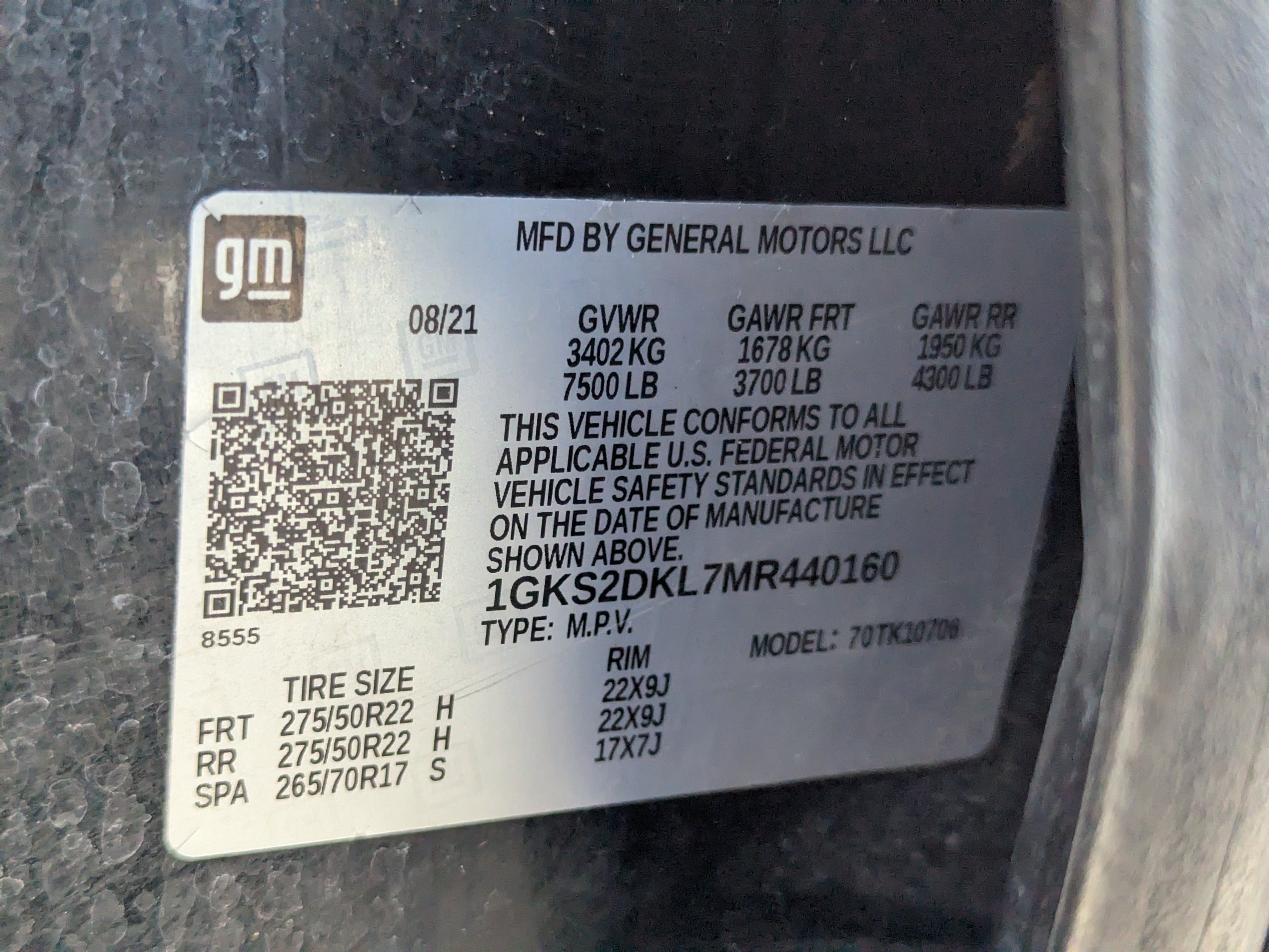 Certified 2021 GMC Yukon Denali AWD/4WD image 58