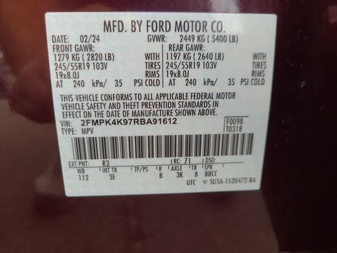 Used 2024 Ford Edge Titanium image 29