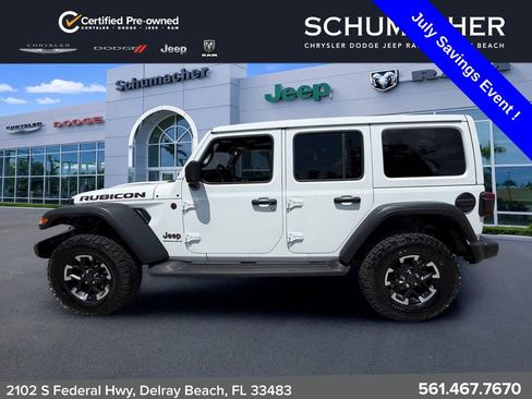 Used 2025 Jeep Wrangler Unlimited Rubicon w/ Safety Group AWD/4WD image 4