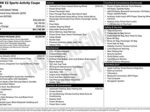 Used 2022 BMW X2 sDrive28i w/ Convenience Package image 26