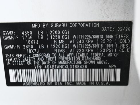 Used 2020 Subaru Outback Limited AWD/4WD image 37