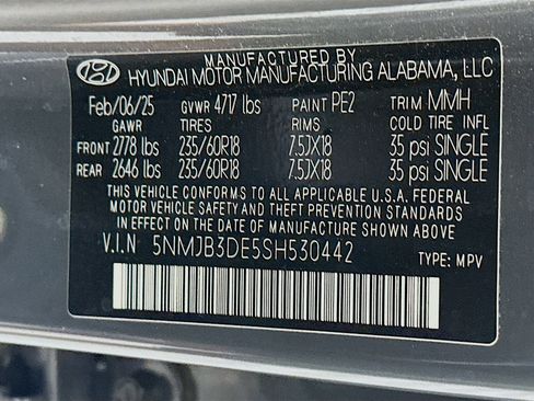 Used 2025 Hyundai Tucson SEL FWD image 12