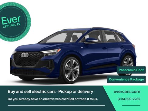 Used 2023 Audi Q4 e-tron Premium w/ Convenience Package RWD image 1